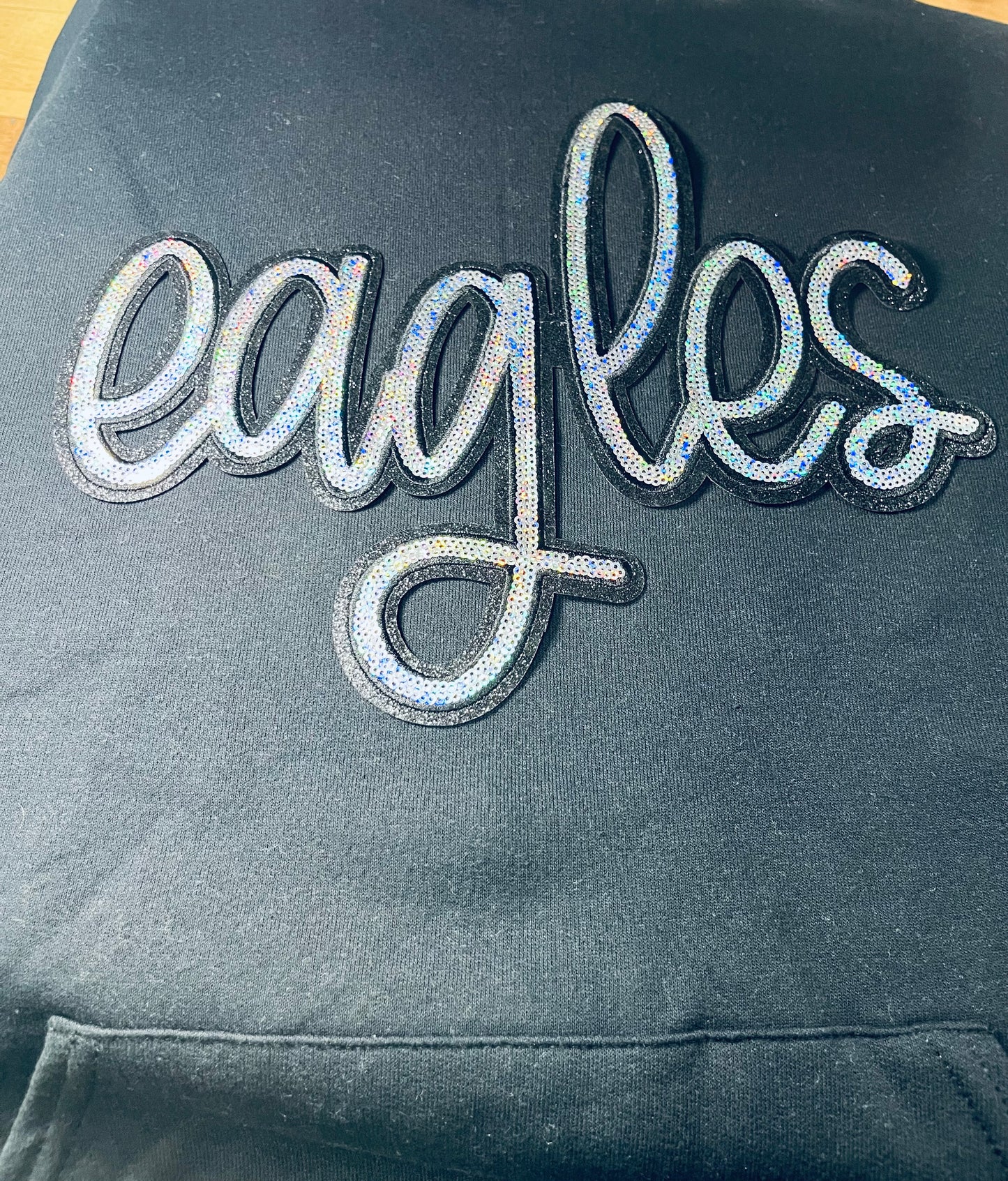 Sequin mascot sweatshirt