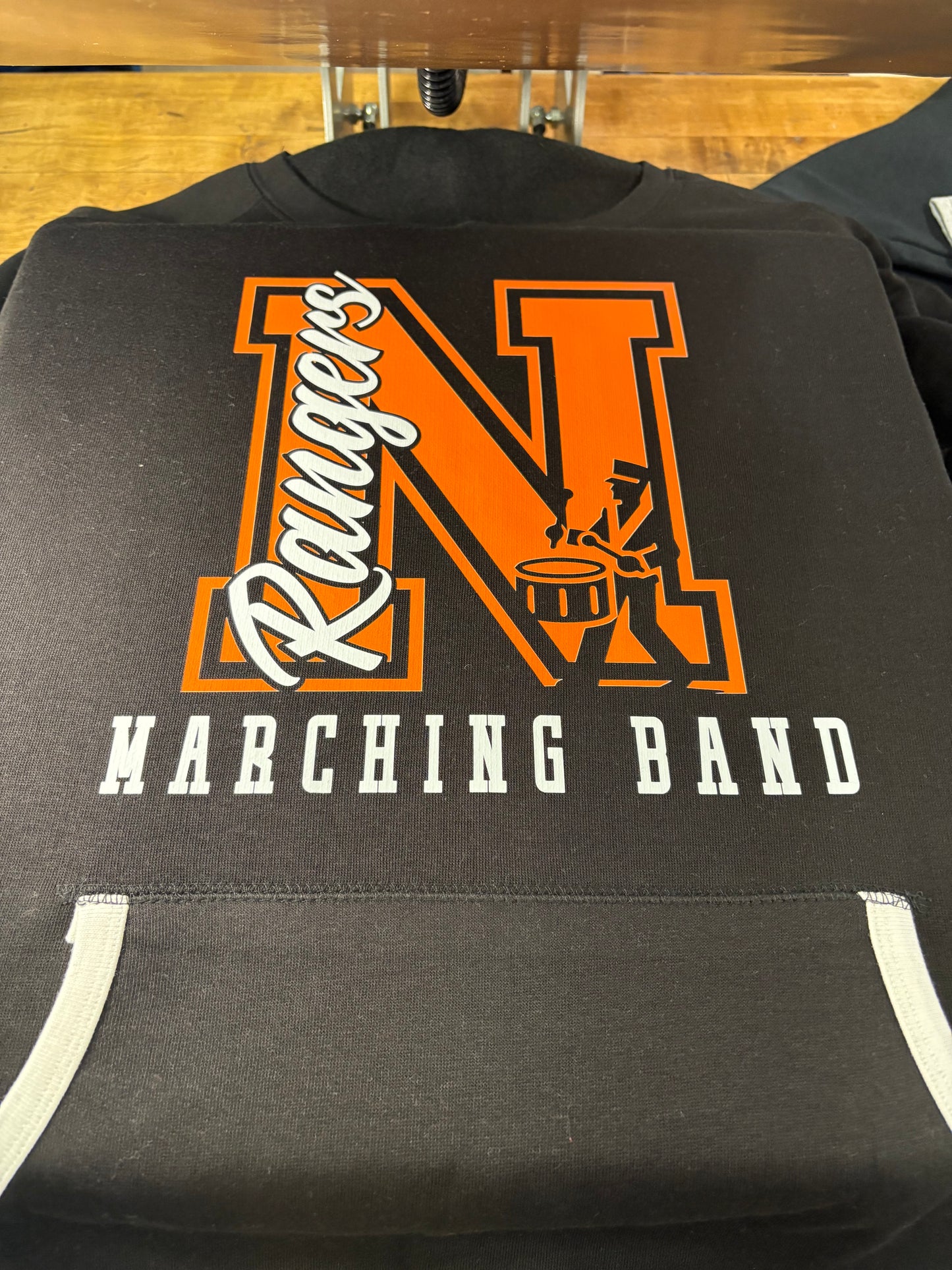 Marching Band With Drummer Design