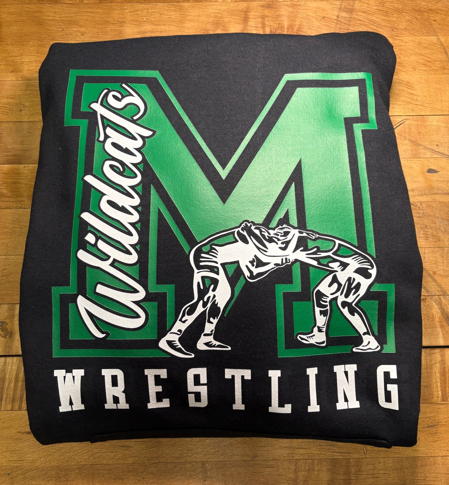 Large letter wrestling