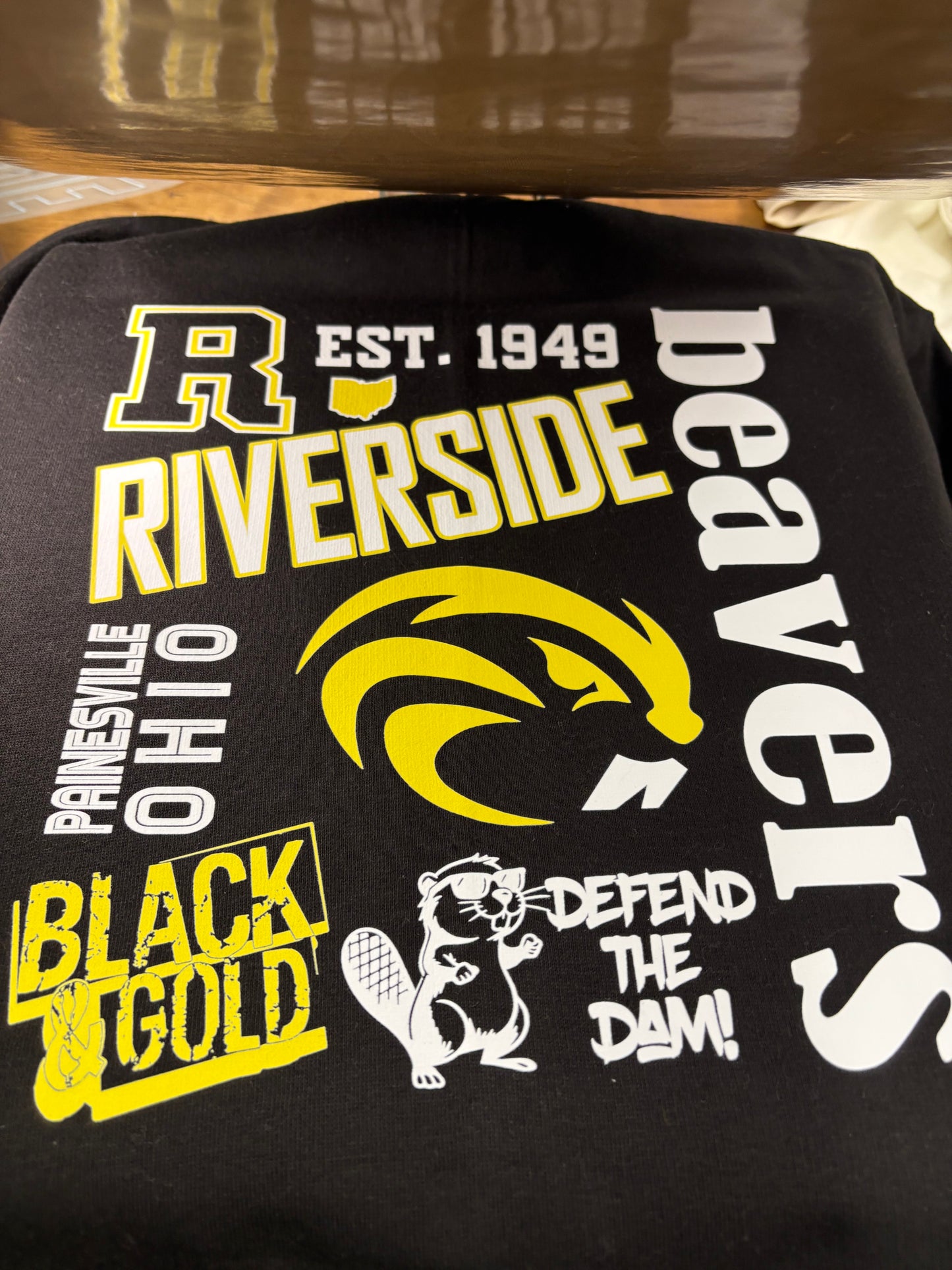Collage crew sweatshirt