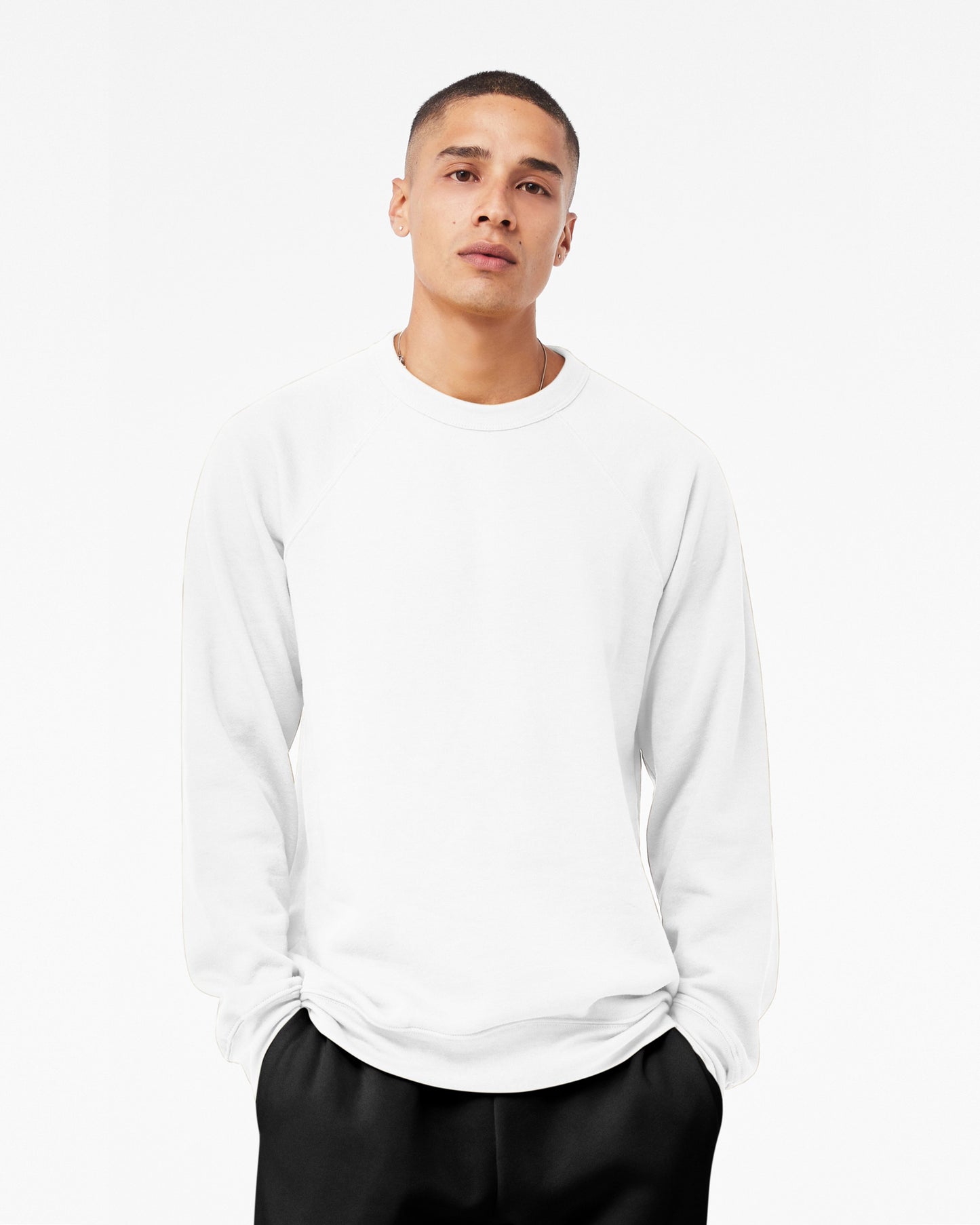 Bella Canvas Sponge Raglan Unisex Crew Sweatshirt 3901