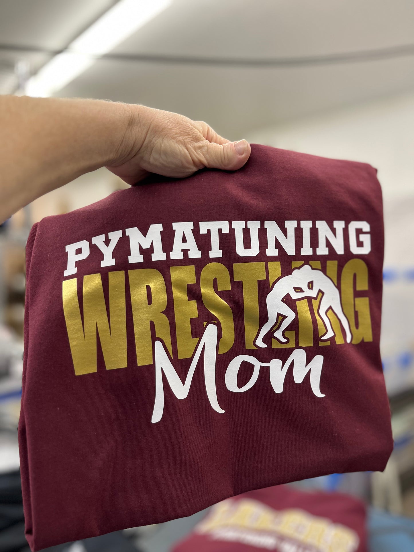 Wrestling mom apparel
