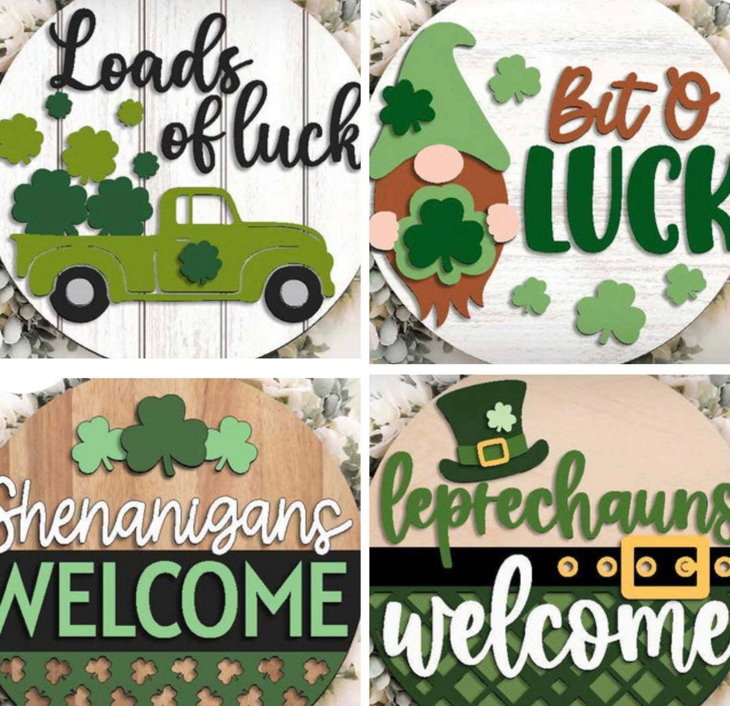 St. Patrick door hanger diy workshop 2/19/26 at GRC