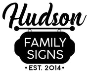 Hudson Family Signs