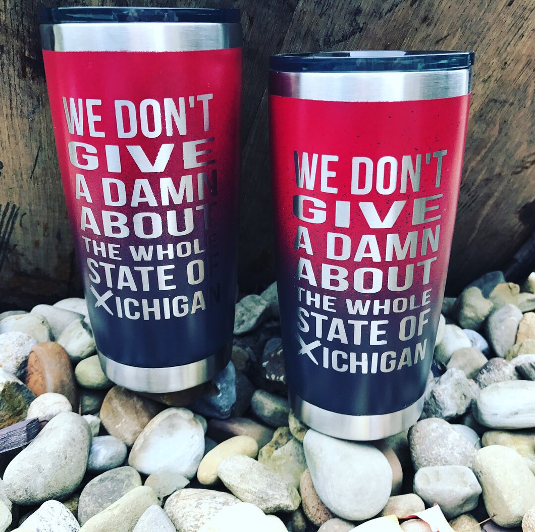 We Don't Give A Damn Coffee Tumbler
