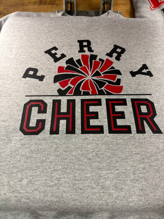 School half round Cheer w/ pom