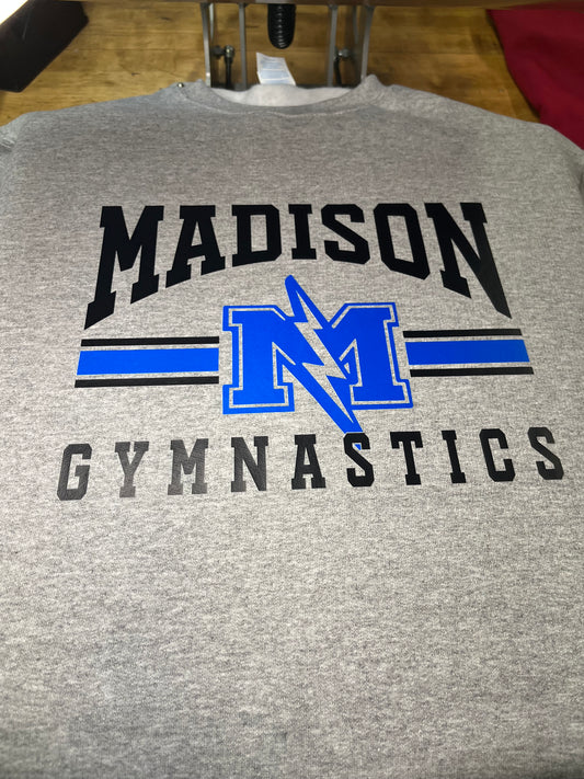 Gymnastics School Name Center Mascot Design