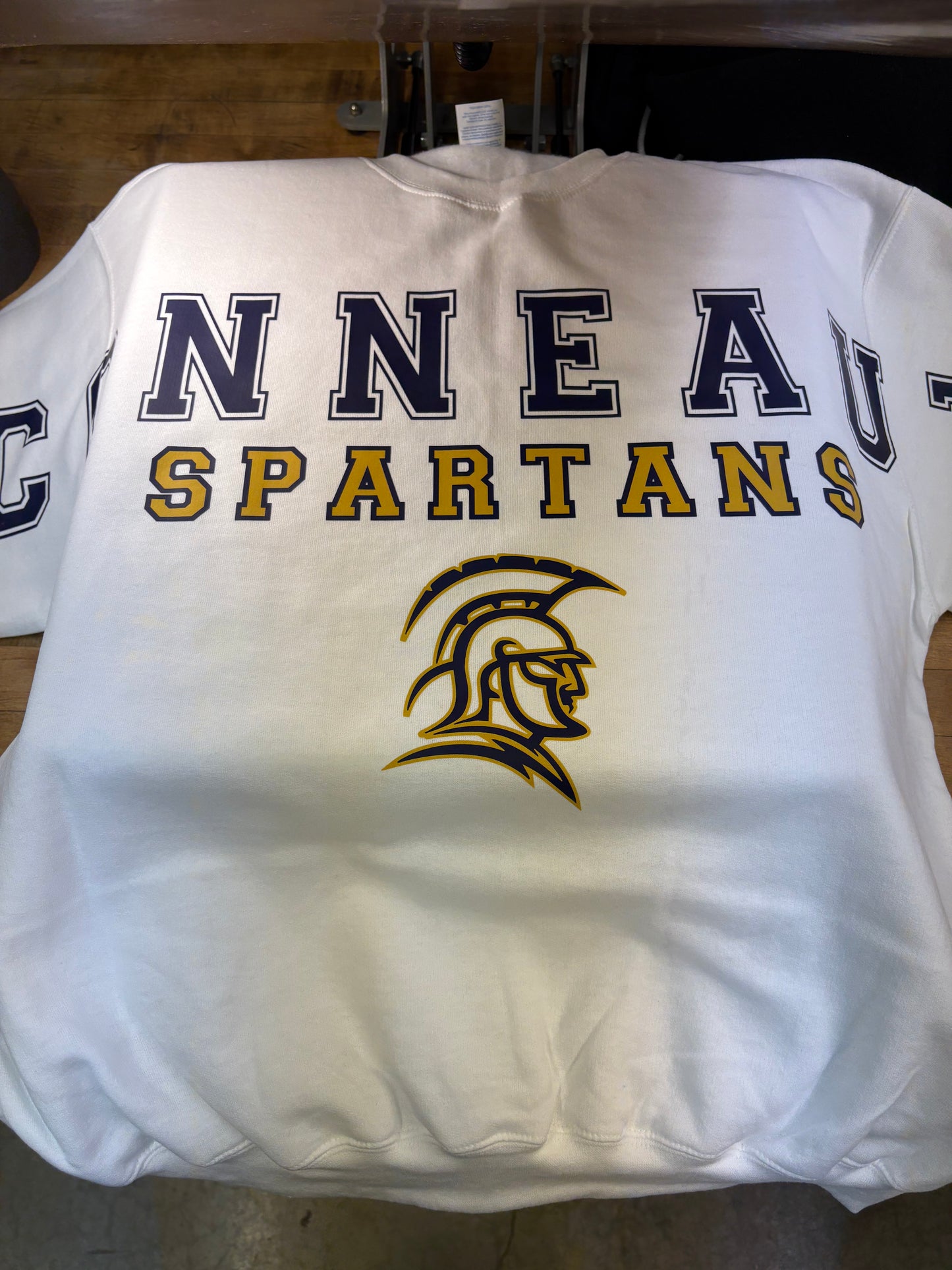 Oversized Print Horizontal school/mascot Crew