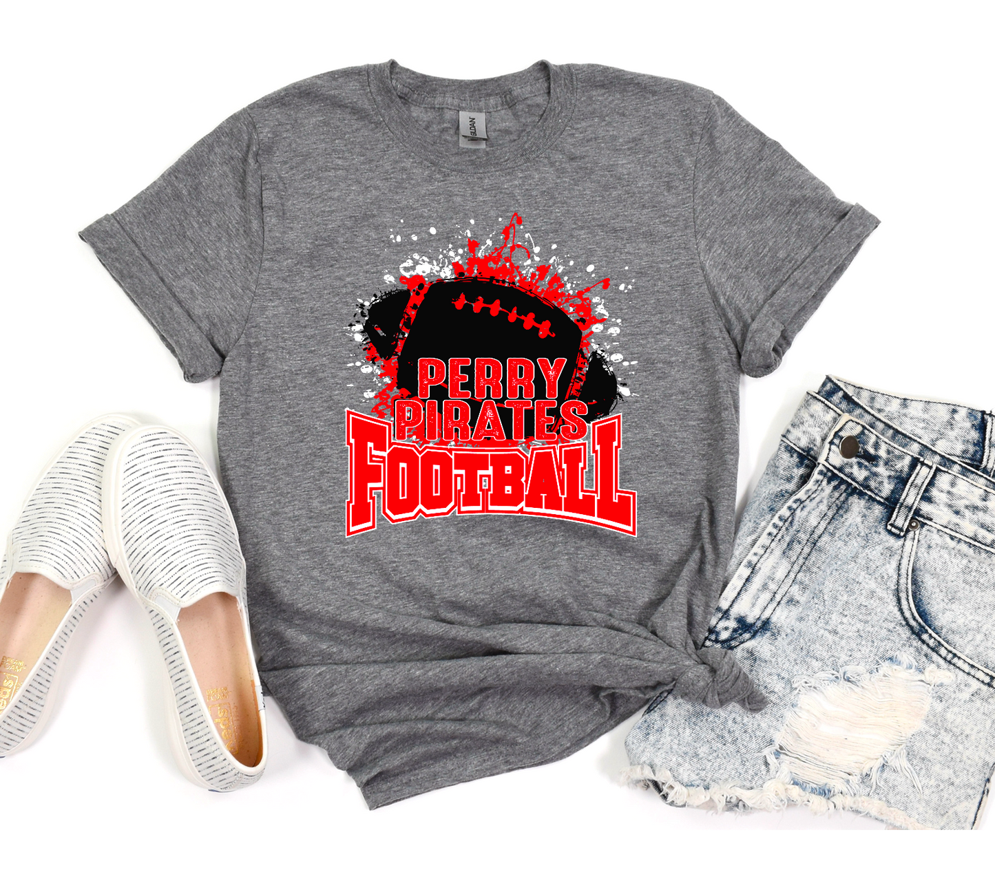 Football paint burst