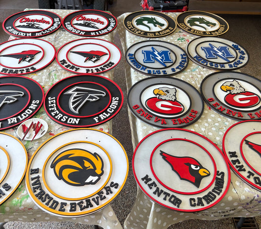 Mascot door hanger