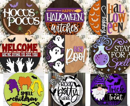Halloween door hanger diy workshop 9/18 - Regal Vineyards
