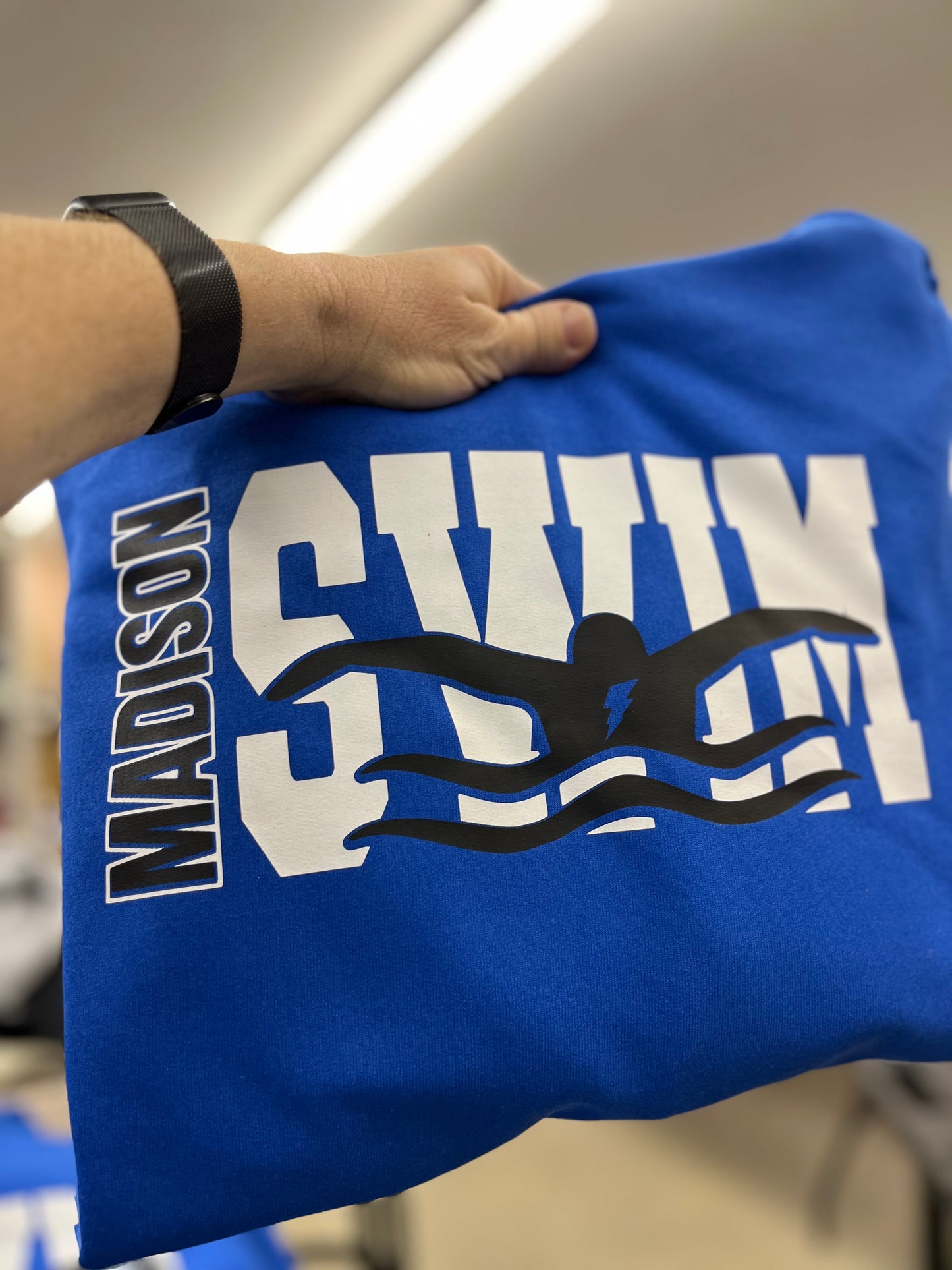 School Name Swim Design