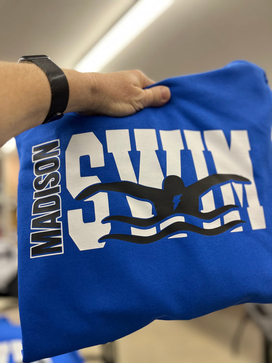 School Name Swim Design