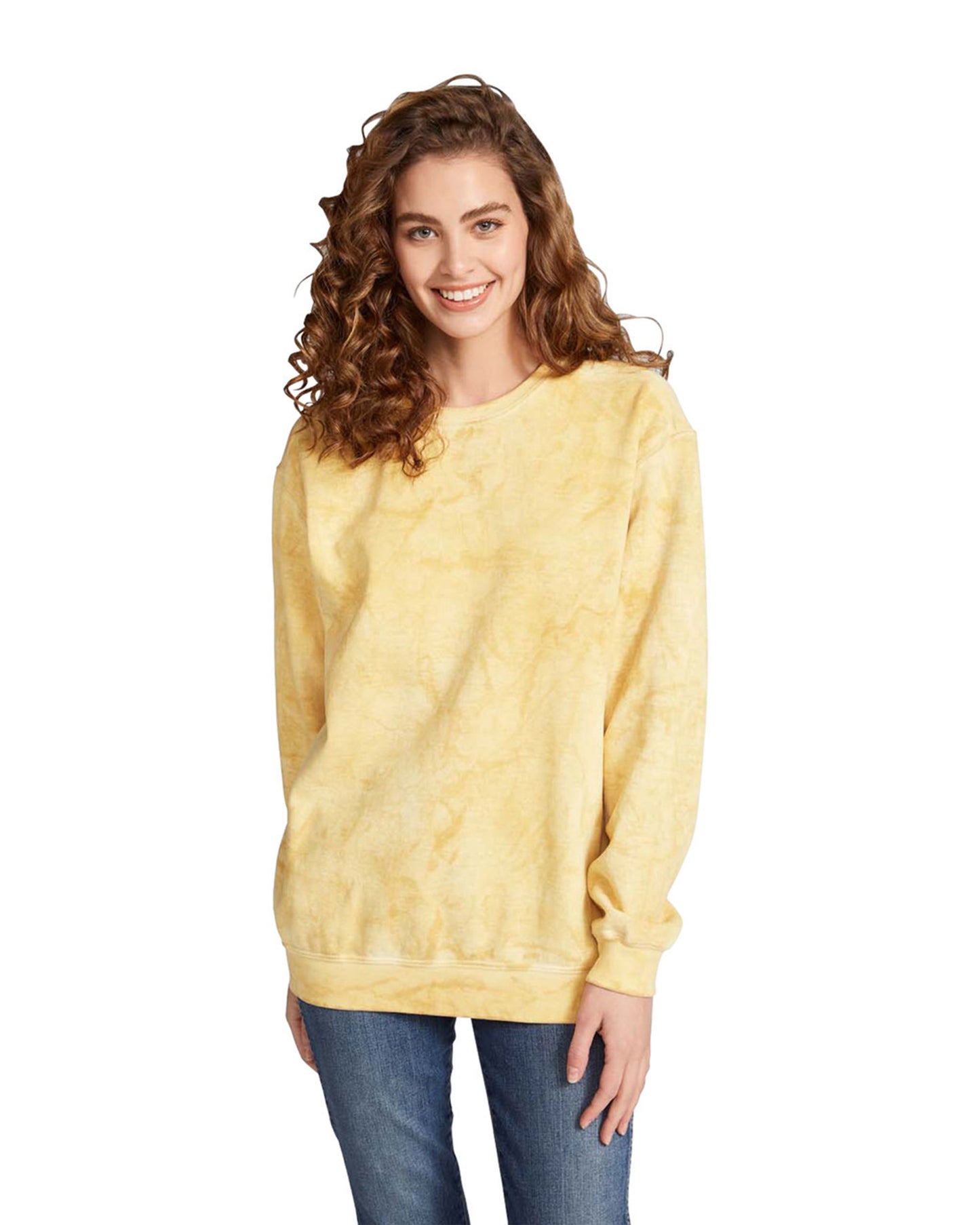 Comfort Colors Tie Dyed Crew Sweatshirt 1545