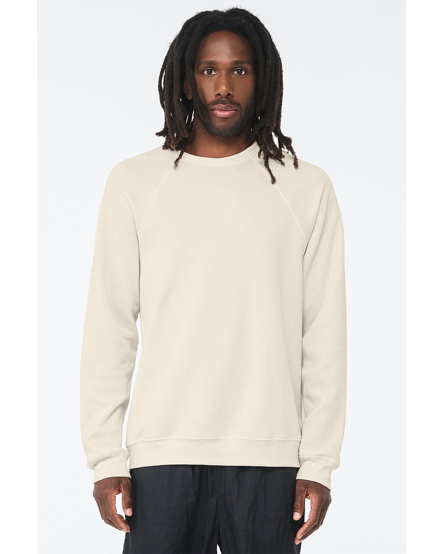 Bella Canvas Sponge Raglan Unisex Crew Sweatshirt 3901