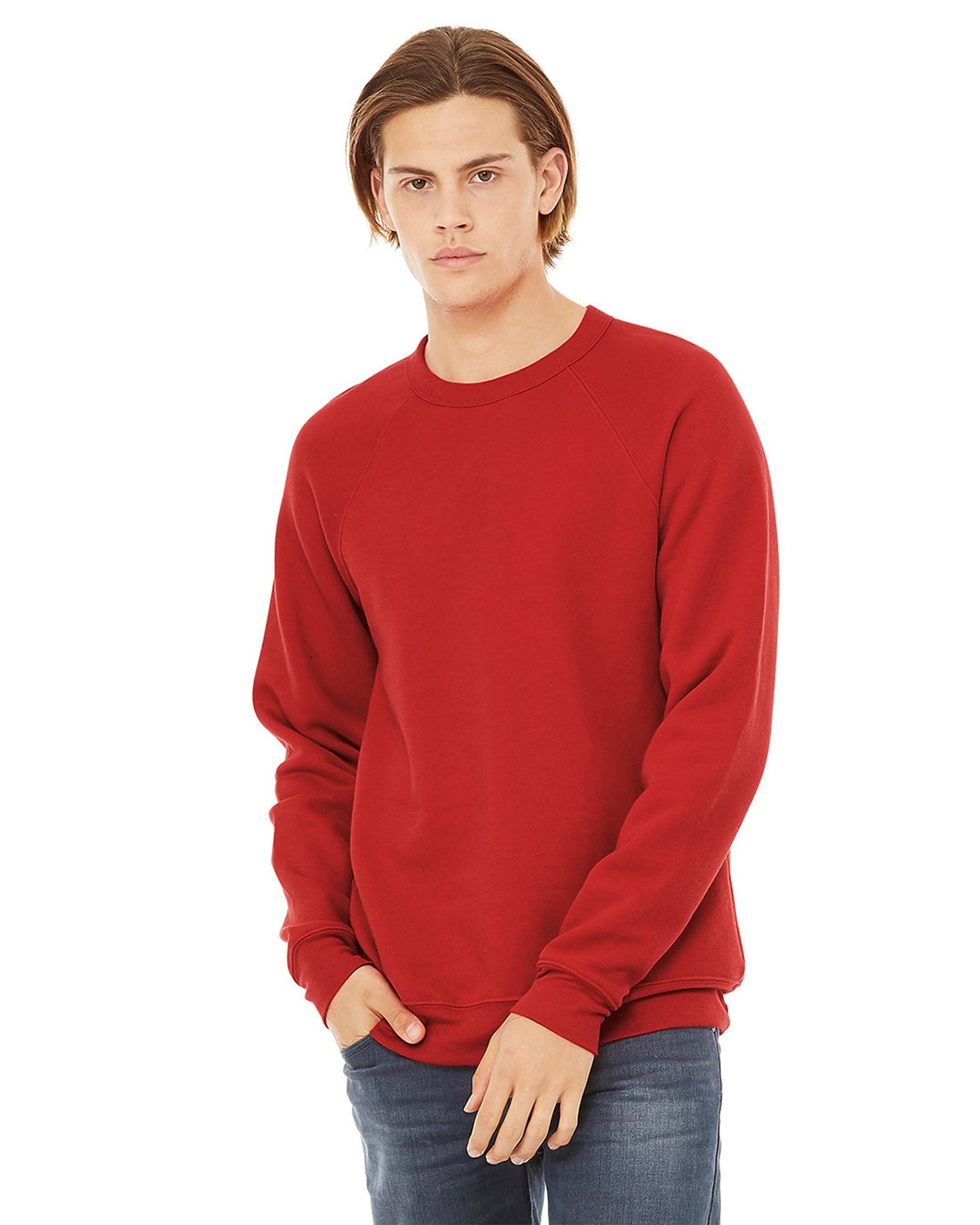 Bella Canvas Sponge Raglan Unisex Crew Sweatshirt 3901