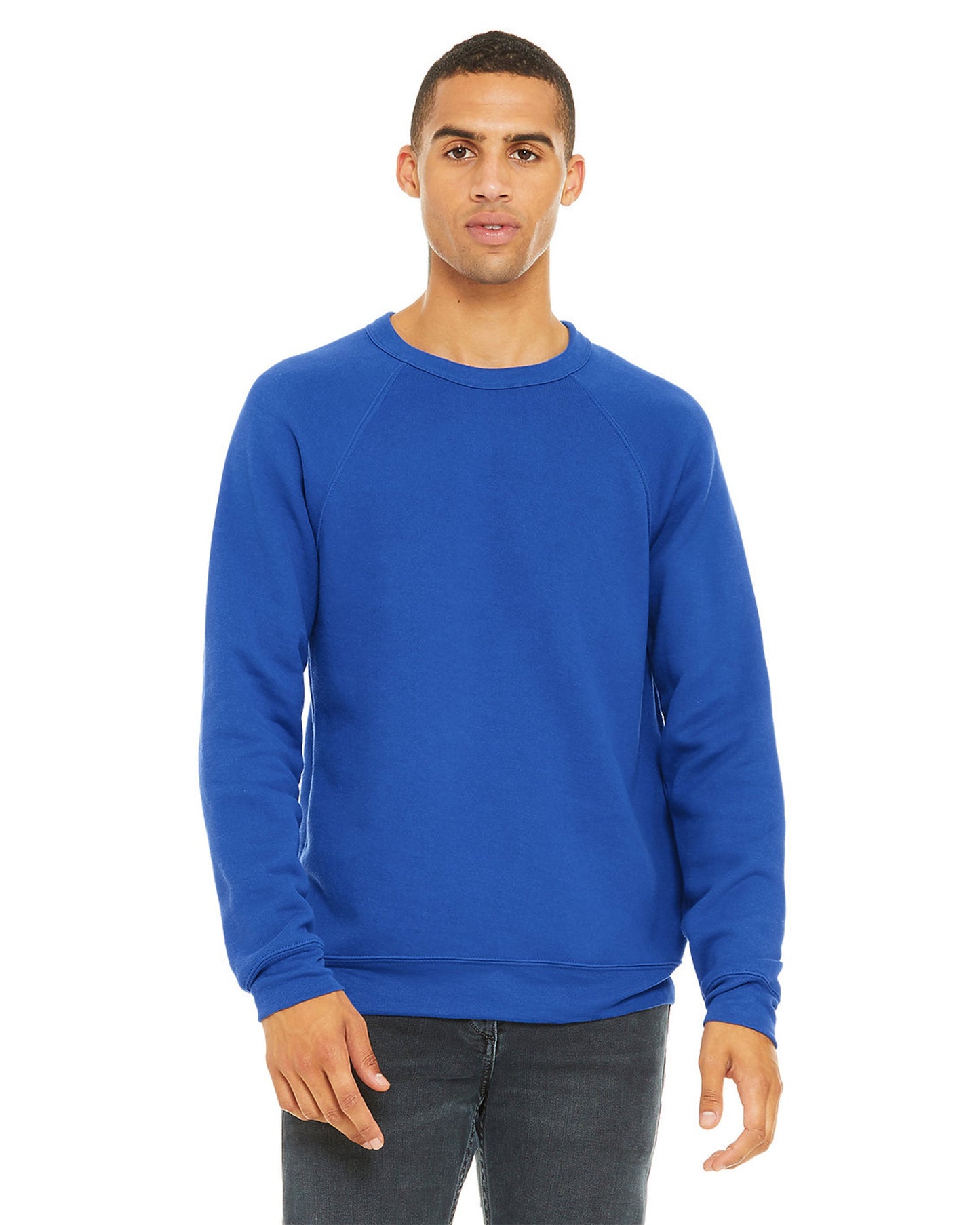Bella Canvas Sponge Raglan Unisex Crew Sweatshirt 3901