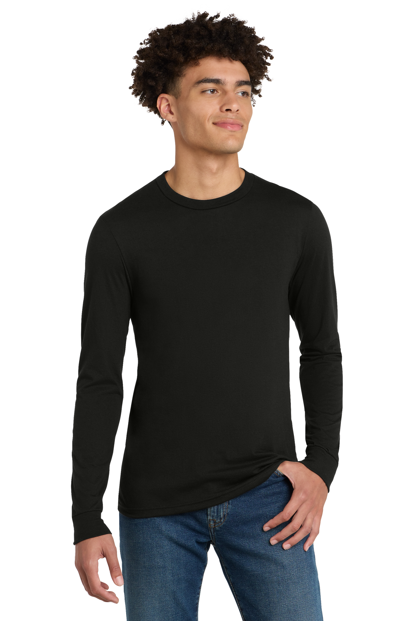 District DM132 CVC Unisex Long Sleeve Tshirt