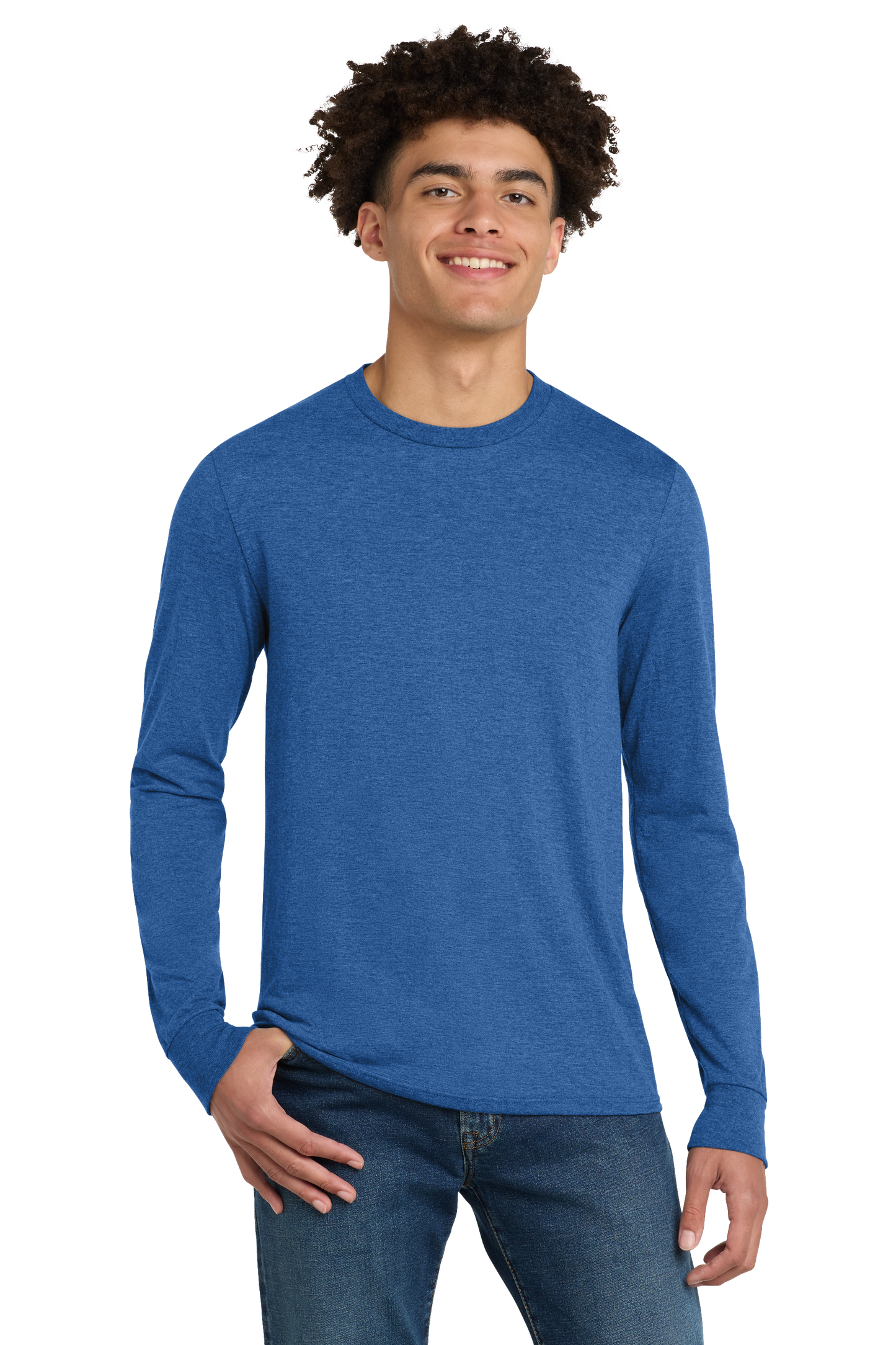 District DM132 CVC Unisex Long Sleeve Tshirt