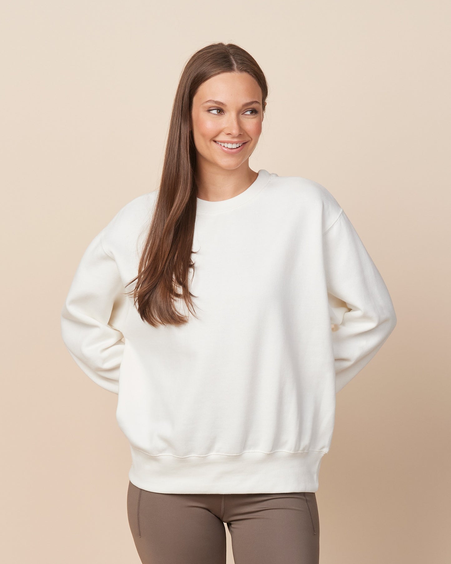 Enza Boxy Women's Crew Sweatshirt 327