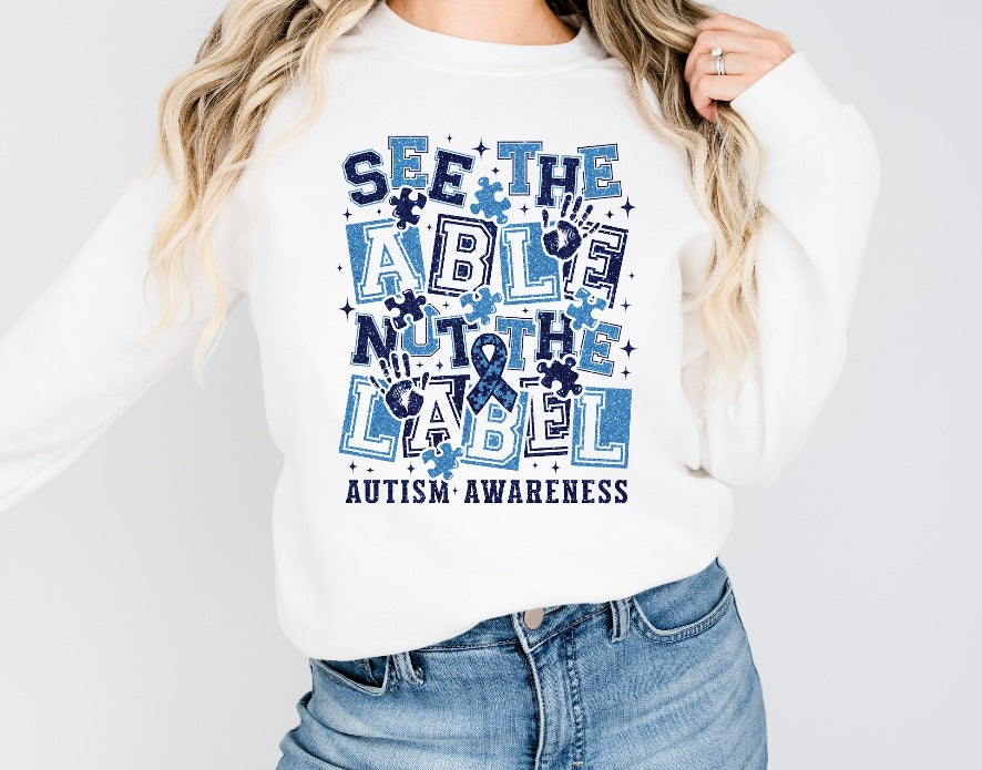 April's Autism Tee or Crew