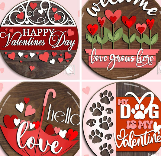Valentine door hanger diy workshop 1/22/26 at GRC