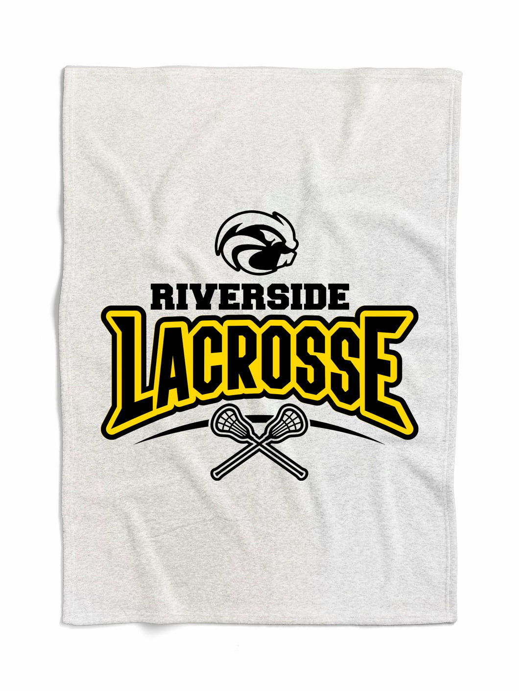 Fleece sweatshirt blanket Riverside Lacrosse