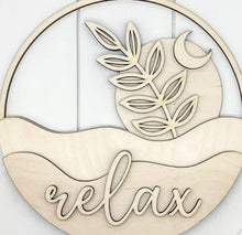 Relax cut out laser 3d birch diy
