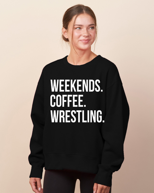 Weekends, Coffee, Wrestling Design