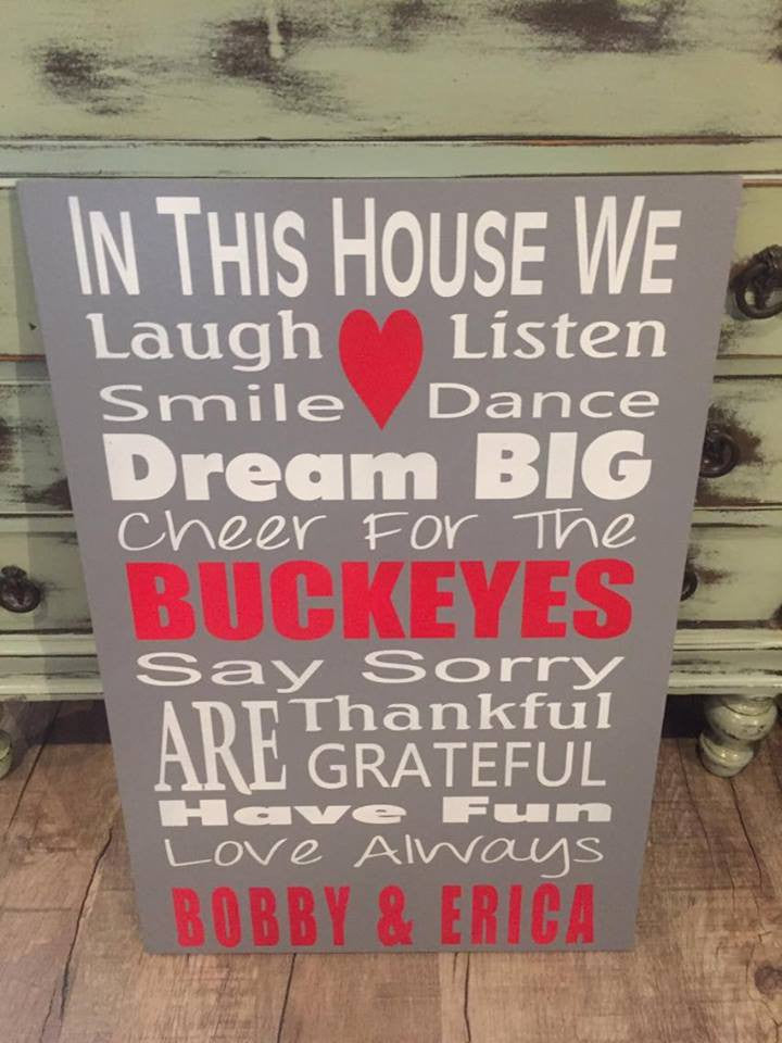 IN THIS HOUSE - BUCKEYES