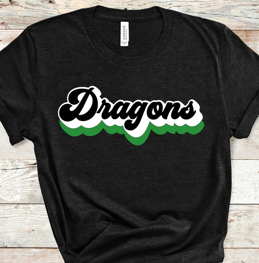 Dragons double outline
