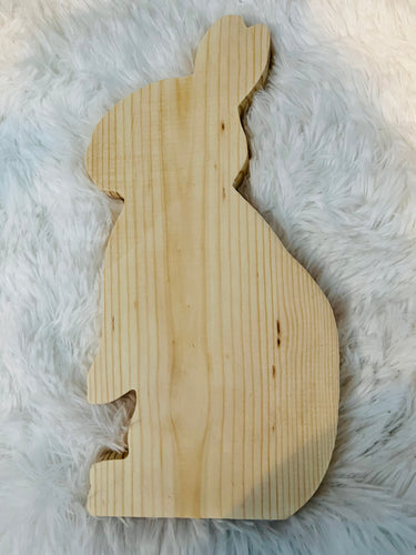 Standing bunny cut out