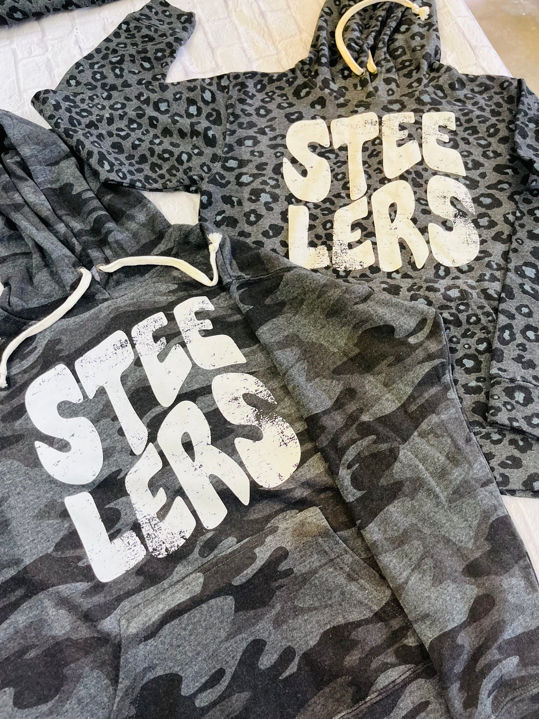 Retro mascot camo or leopard print