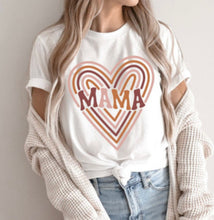 Mama retro heart