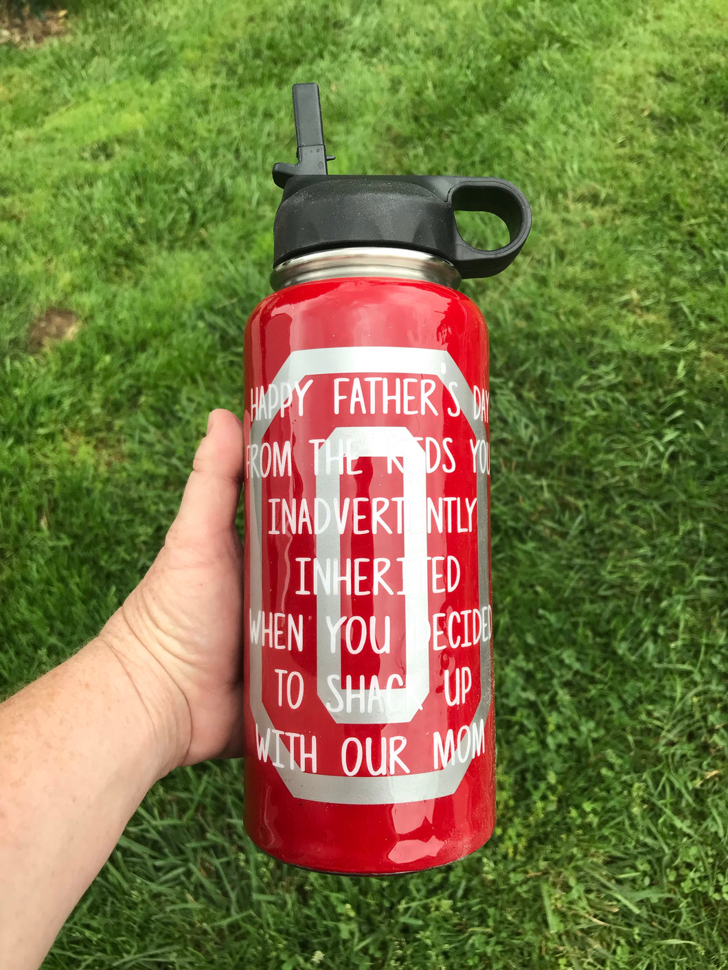 Happy father’s day water bottle 32oz